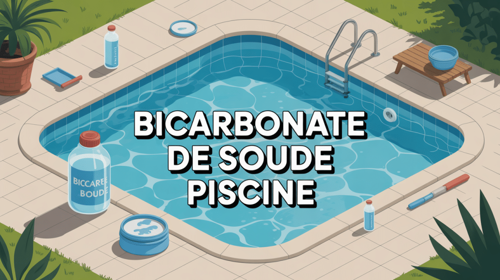 bicarbonate de soude piscine illustration usage stabilisation eau