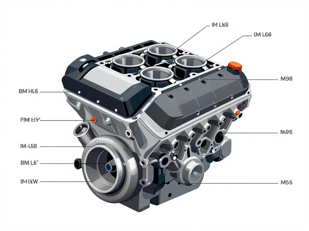 diagramme moteur im l6 bmw architecture turbo