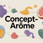 illustration concept arome univers olfactif