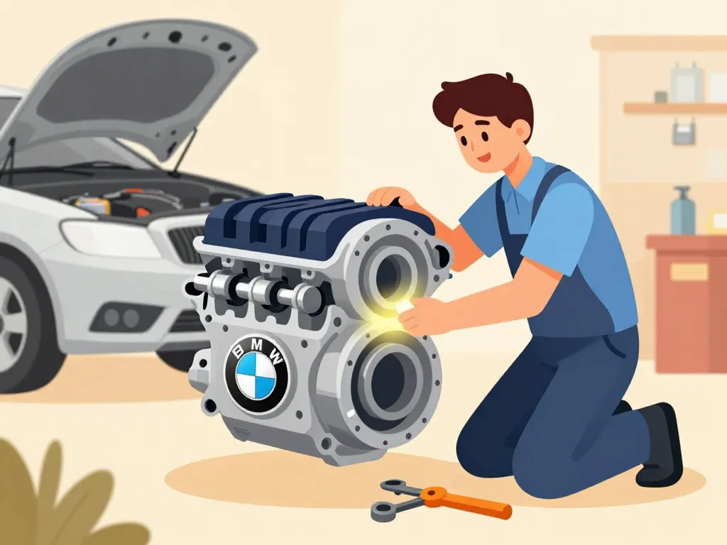 inspection entretien moteur im l6 bmw garage