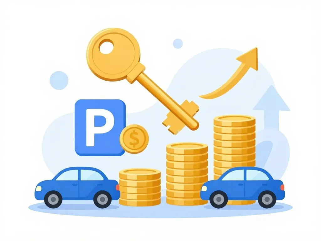 Investir dans une place de parking symbolique rendement