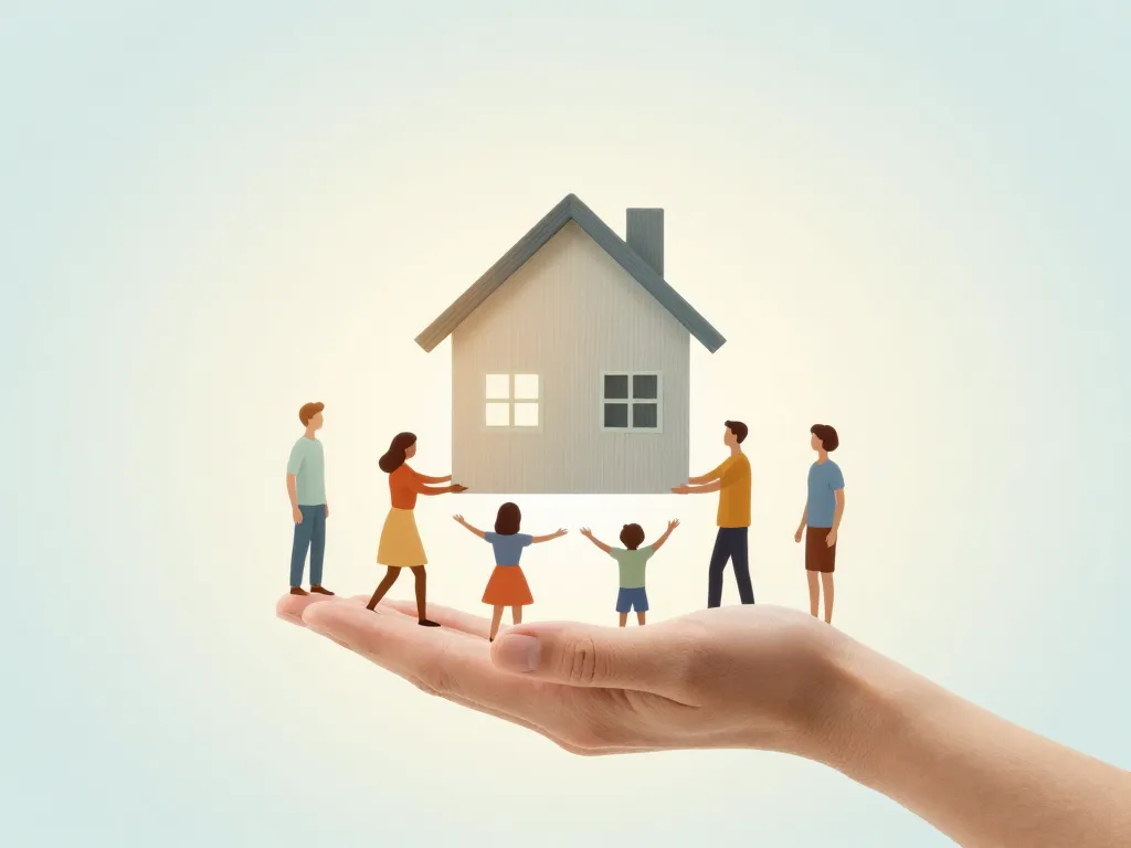 maison donner gratuitement mains ouvertes maison sociale