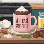 mug cake sans sucre ambiance saine cuisine