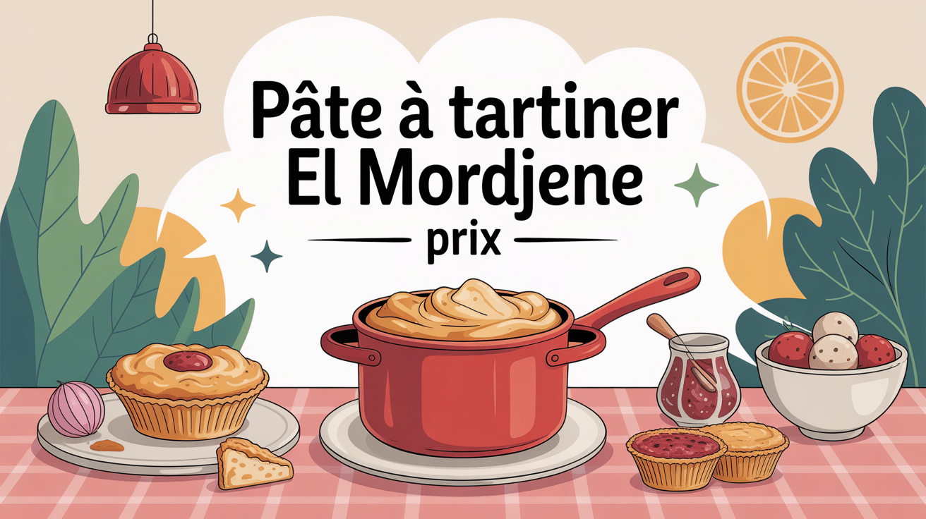 pâte a tartiner el mordjene prix pot ambiance famille algérie