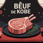 prix boeuf de kobe illustration viande wagyu table japon