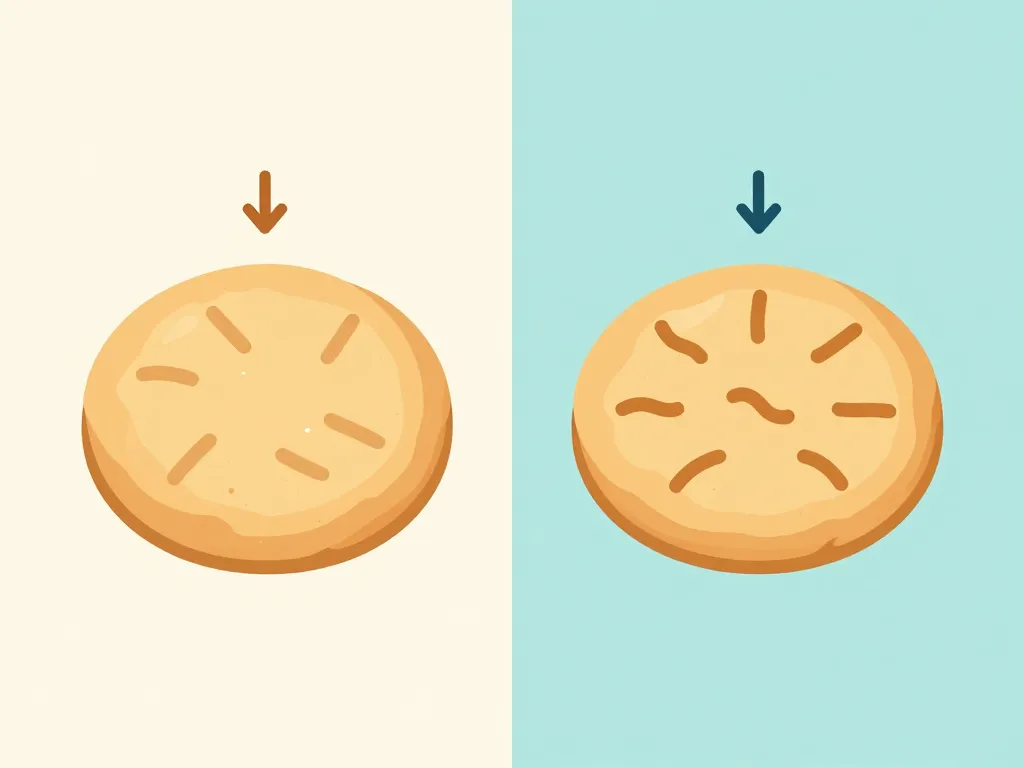 comparatif texture moelleux et croustillant pour recette cookie sans gluten