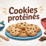 recette cookies proteiné assiette moelleux ingrédients sains