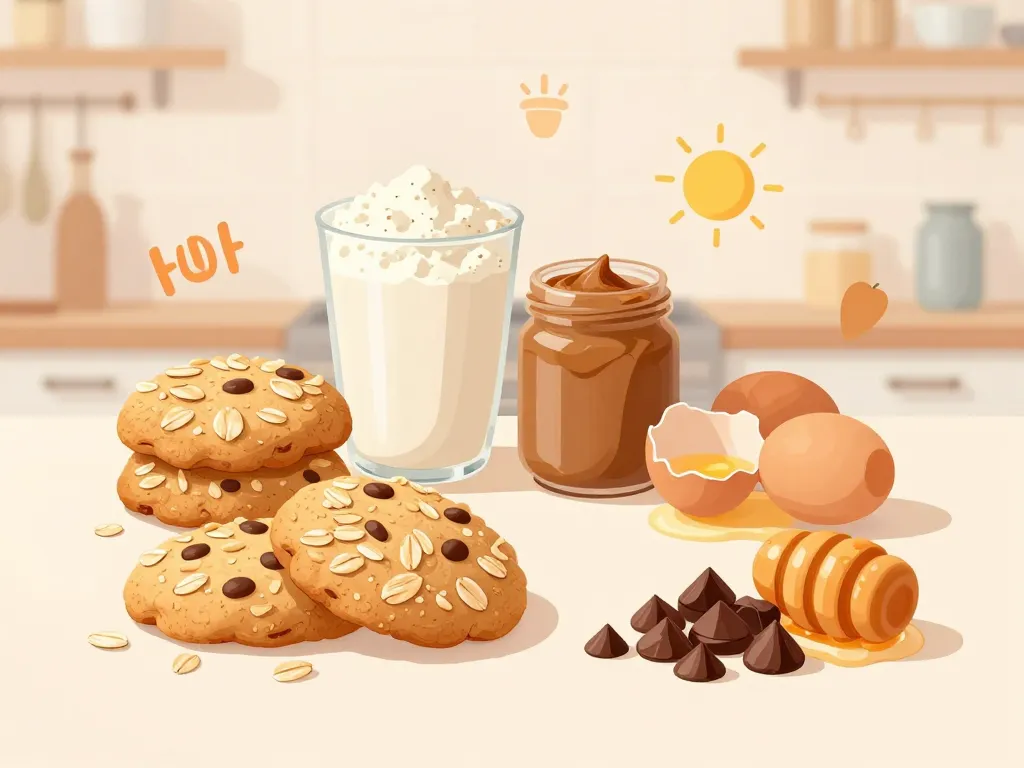 recette cookies proteiné ingrédients essentiels kitchen