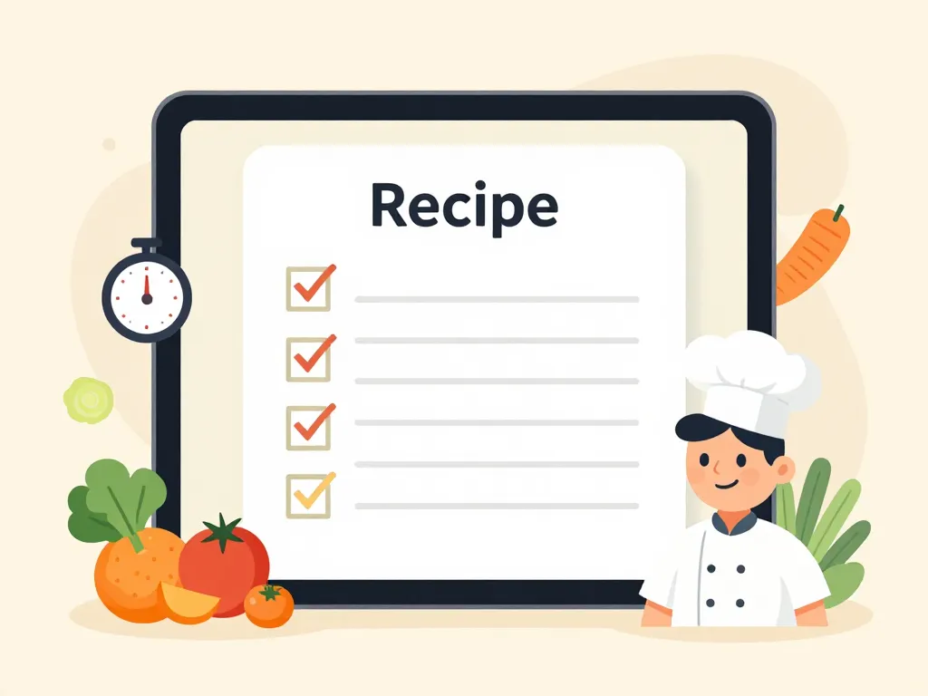 recettes-de-maria.fr illustration fiche recette claire et complète