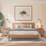 tarva ikea ambiance scandinave bois clair chambre