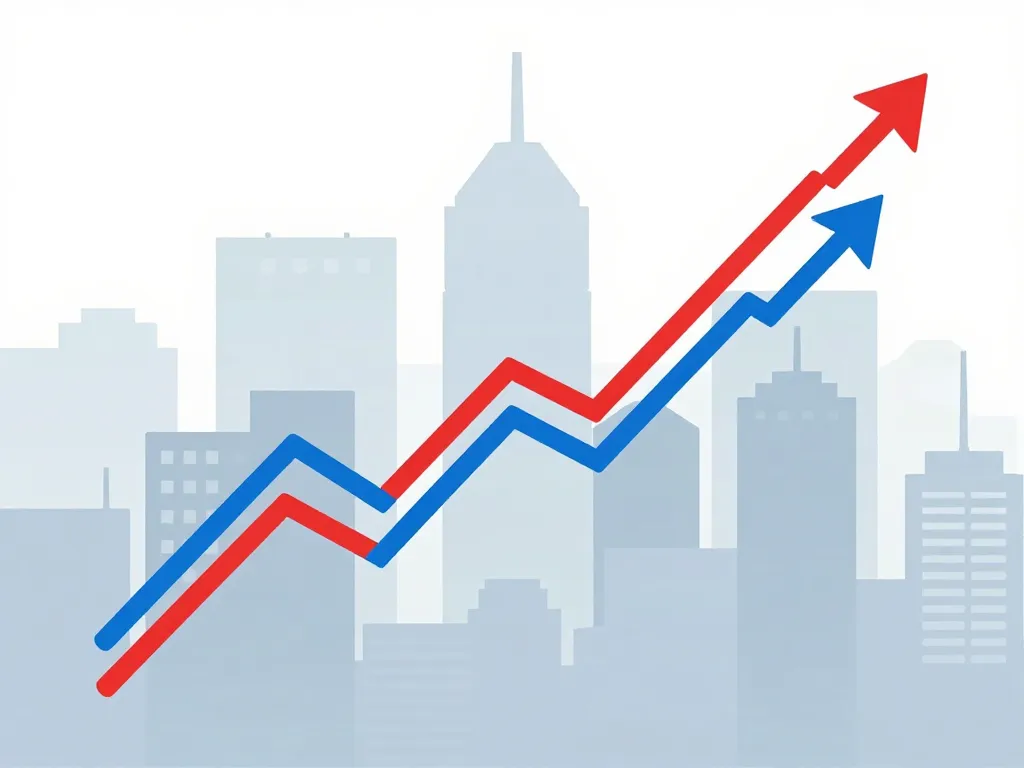 graphique tendances indice du cout de la construction 2024