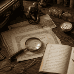 antiquaire rachat objets anciens sur bureau