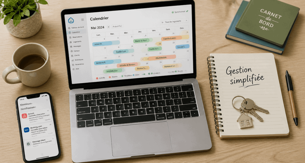 bureau gestion location book and pay