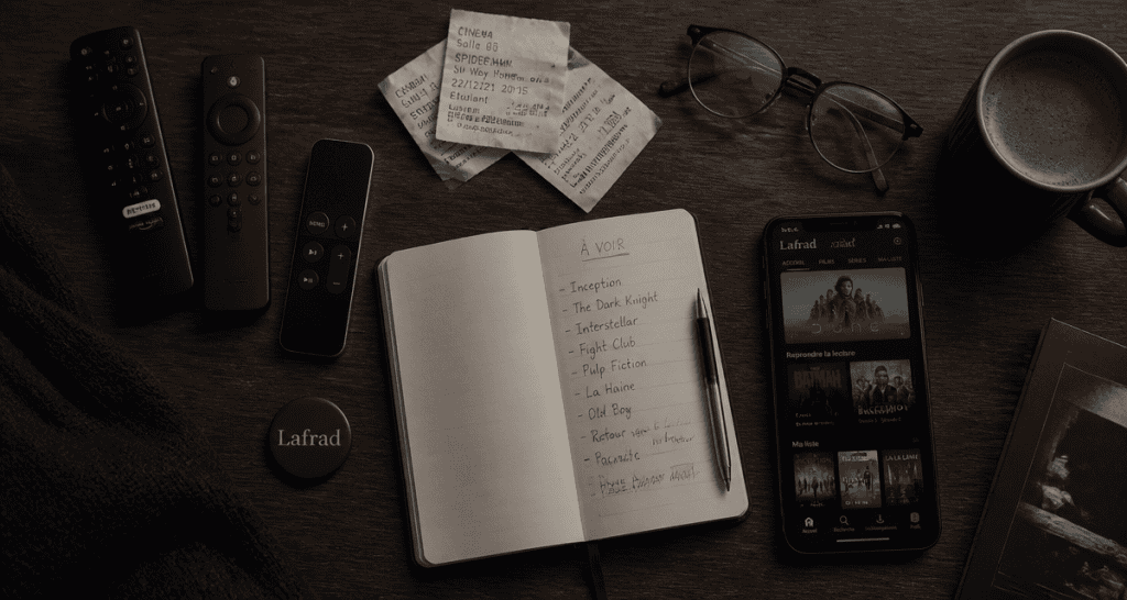 lafrad interface streaming centralisée sur table