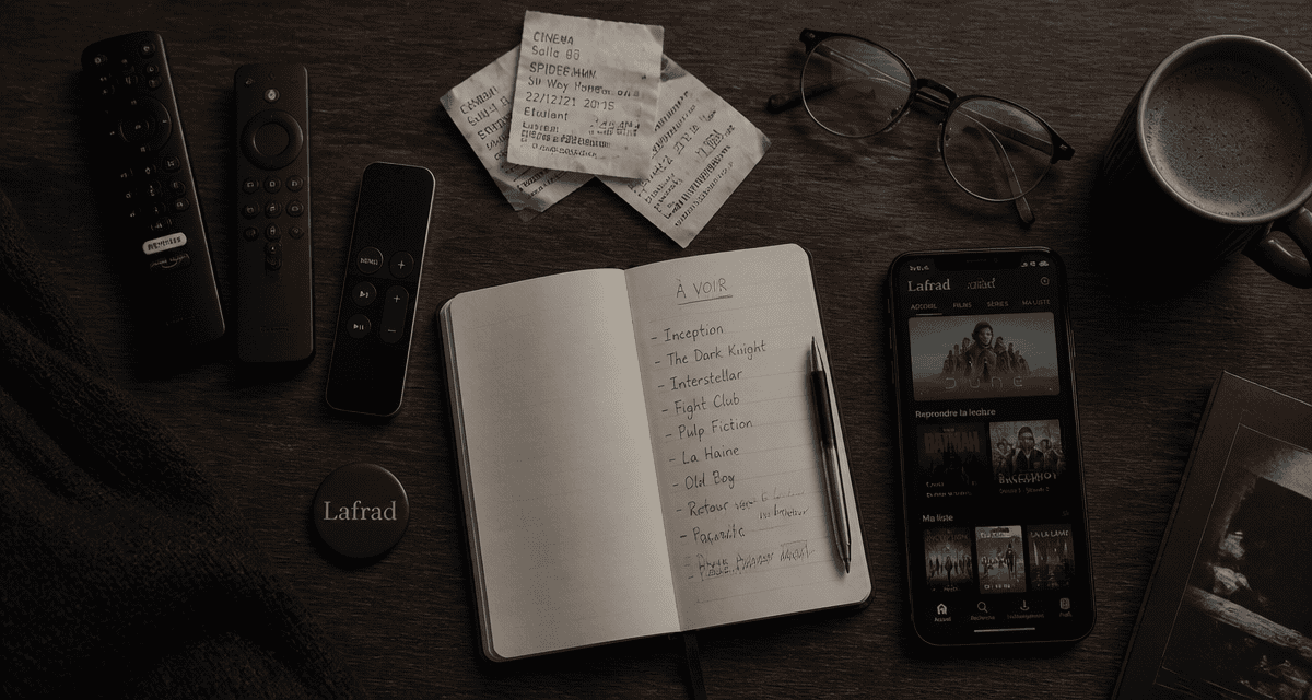 lafrad interface streaming centralisée sur table