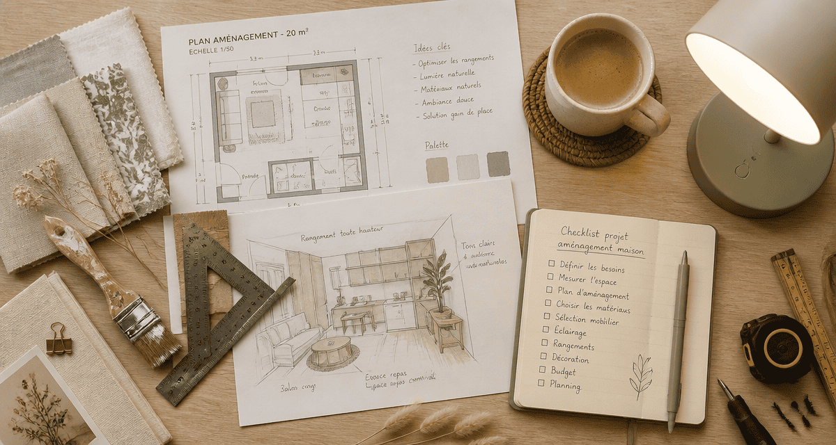 maisoniadel blog maison plan aménagement studio 20m2