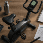 meilleur vélo d appartement moderne avec accessoires et carnet