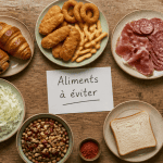 Probleme de digestion aliments a eviter cinq groupes sur table