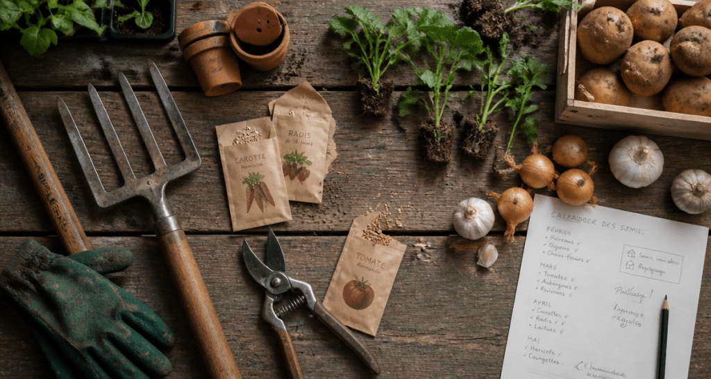 que peut on planter dans le jardin en ce moment outils graines