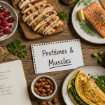 recette riche en proteine musculation table aliments