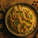 riz en accompagnement recettes pilaf basmati amandes coriandre