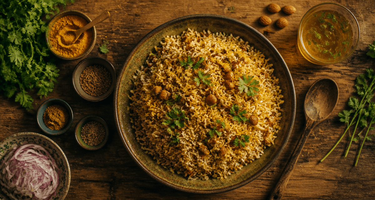 riz en accompagnement recettes pilaf basmati amandes coriandre