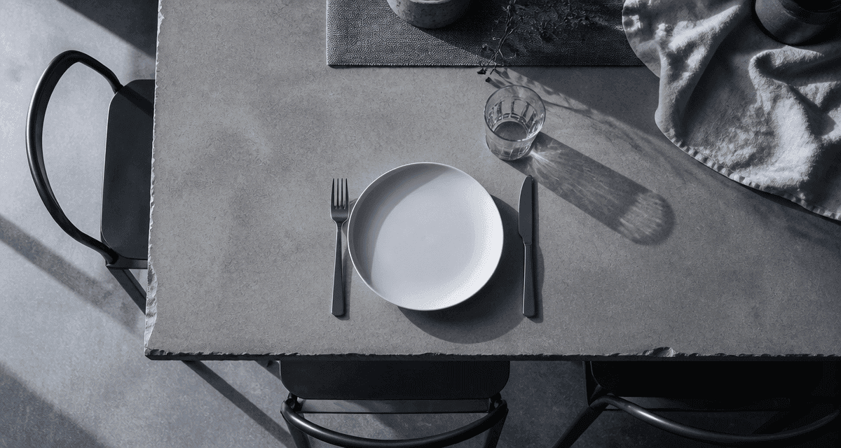 Table céramique inconvénient bords ébréchés