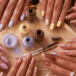 tendance vernis à ongles minimaliste et magnétique