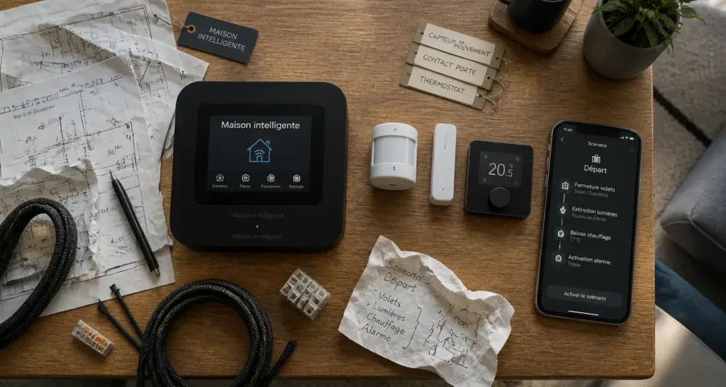 Domotique définition : box domotique et scénarios pour maison intelligente