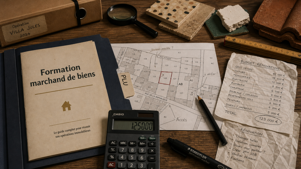 Formation marchand de bien : sécuriser ses opérations avec le PLU et le budget travaux