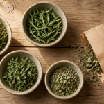 herbes de provence bols et sachet label rouge