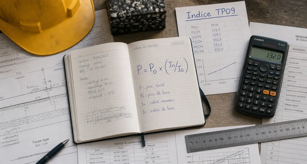 tp09 calcul enrobé bitume chantier