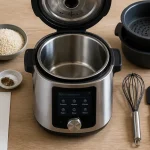 Meilleur robot cuisine : robot cuiseur inox compact en cuisine