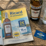 ricard en promotion cette semaine sur table en bois