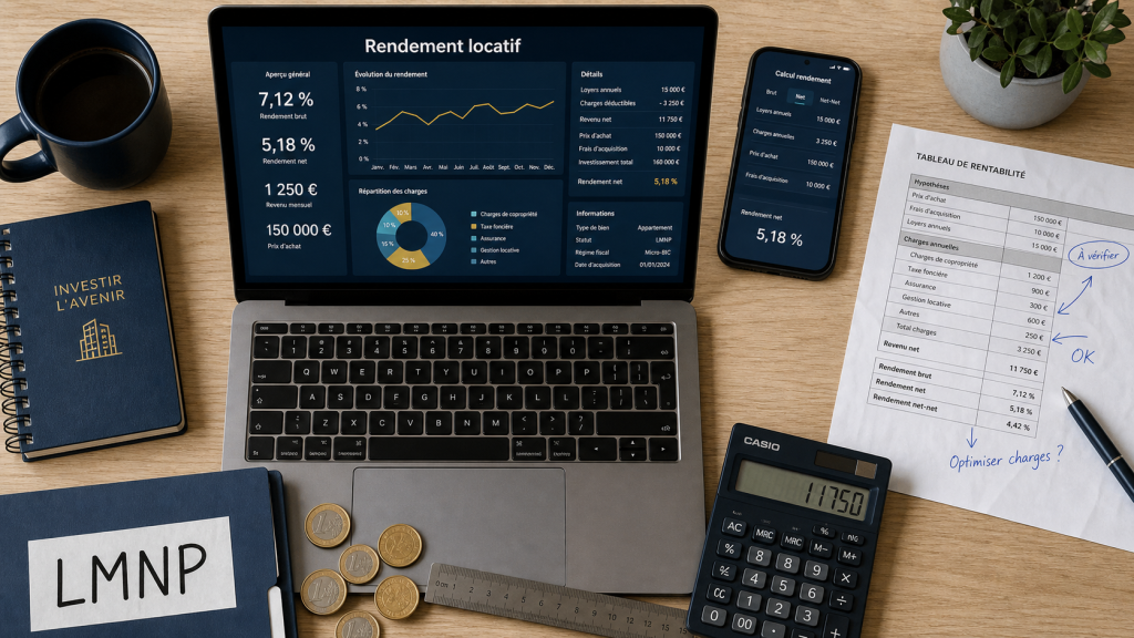 Comment devenir investisseur immobilier : rendement locatif LMNP expliqué