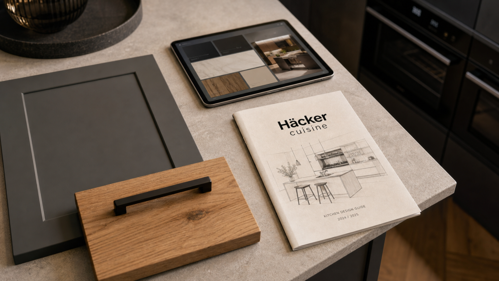 hacker cuisine Häcker : plan de travail et façades haut de gamme