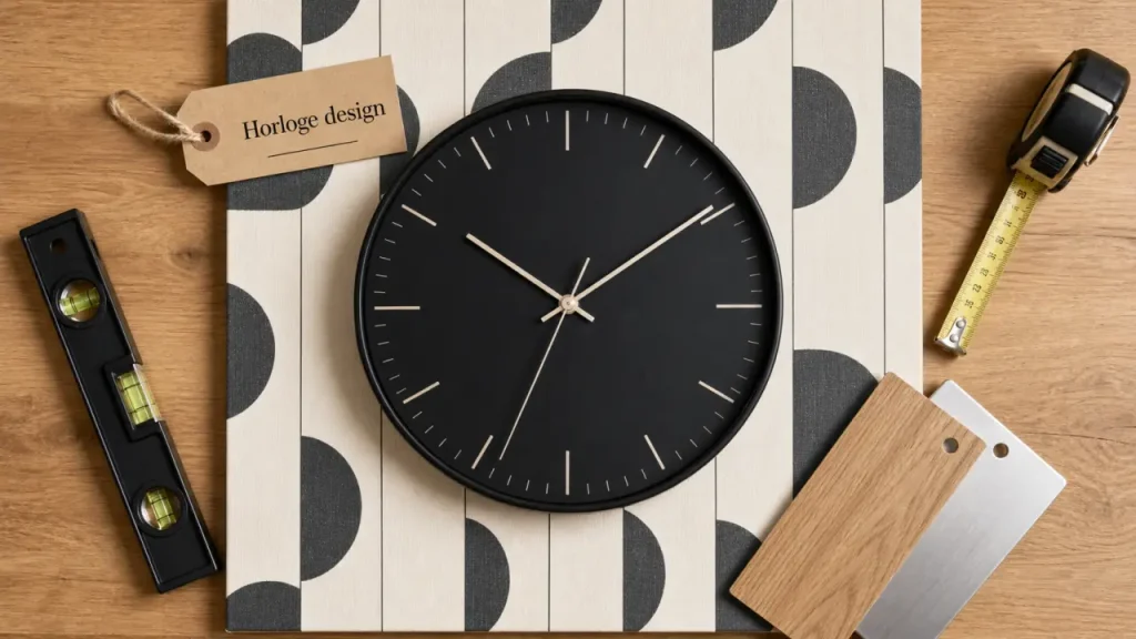 Horloges design : comment choisir entre styles, matières, silence et grand diamètre ?