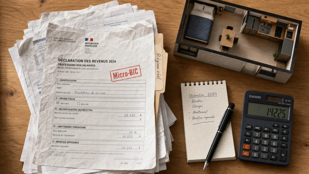 Micro-BIC, régime réel et SIRET : la fiscalité de la location meublée en 2025
