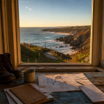 Maison en bord de mer en Bretagne : vue mer, plage à pied