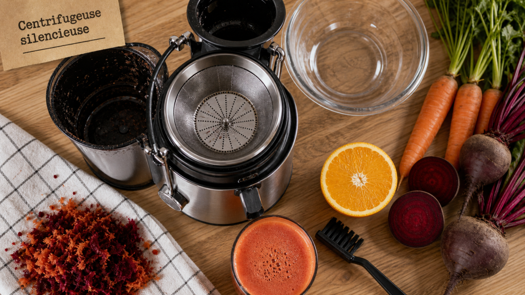 Meilleure centrifugeuse : centrifugeuse ouverte sur aliments, critères et test