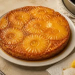 Recette gâteau ananas frais facile marmiton, caramel blond 180°C, gâteau renversé