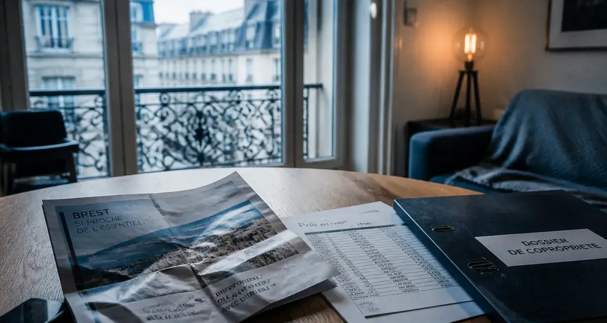 Achat appartement à Brest : prix au m² et dossier copropriété
