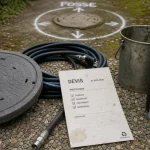 Combien coute vidange fosse septique : 300 à 500 €