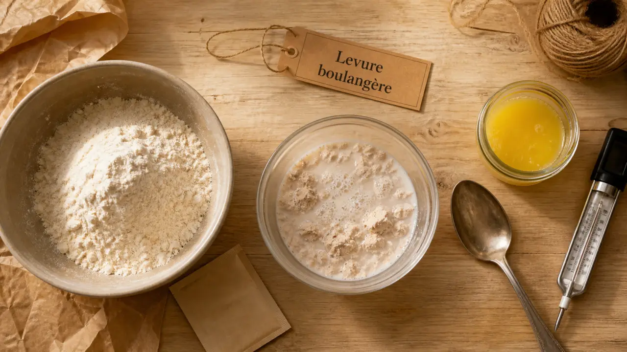 Levure boulangère pour gateau : lait tiède et dosage de levure