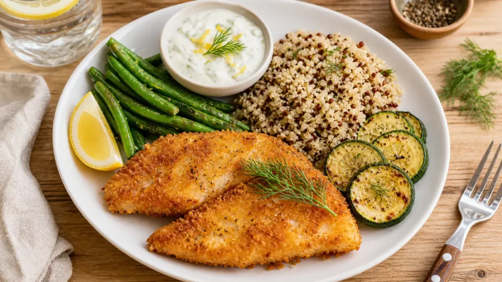 5 idées pour varier vos accompagnements avec du poisson pané