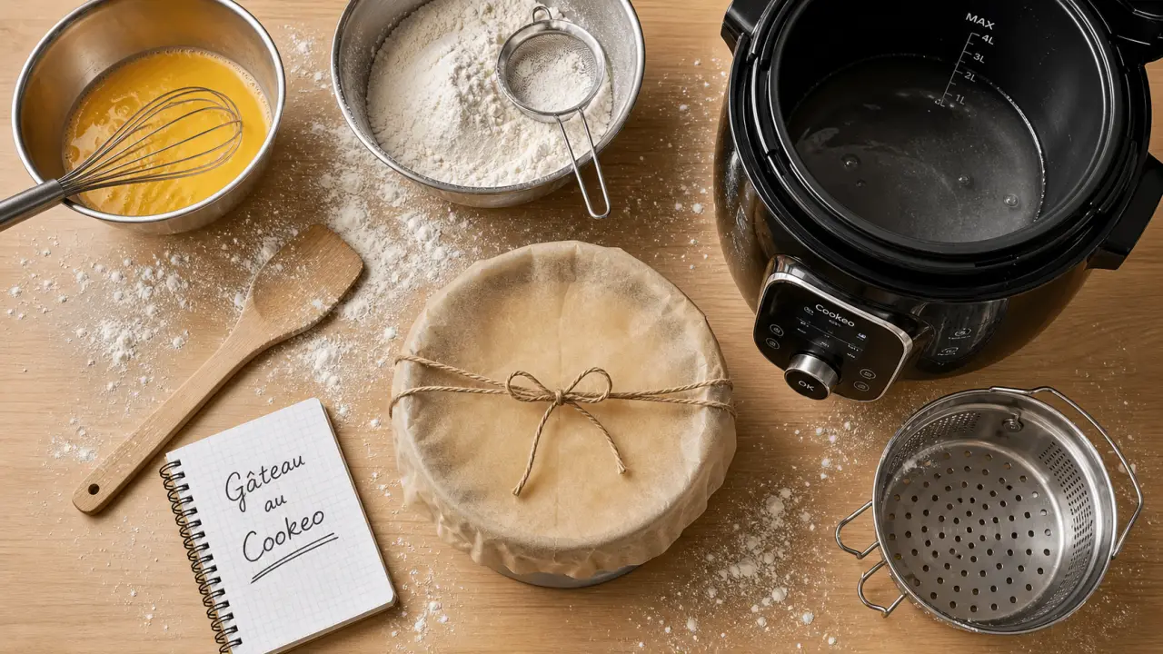 Recette gâteau cookeo facile : gâteau vapeur moelleux en 38 minutes