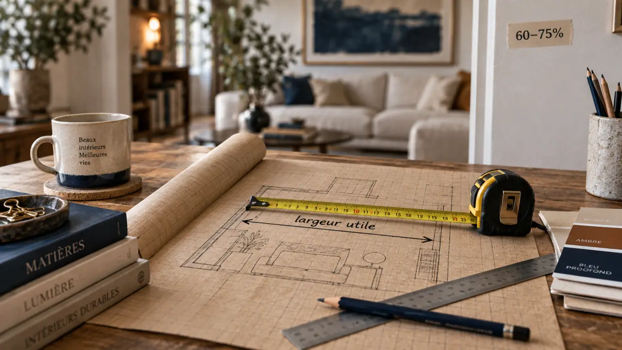 Comment choisir la taille d un tableau en fonction de son mur : mesurer la largeur utile