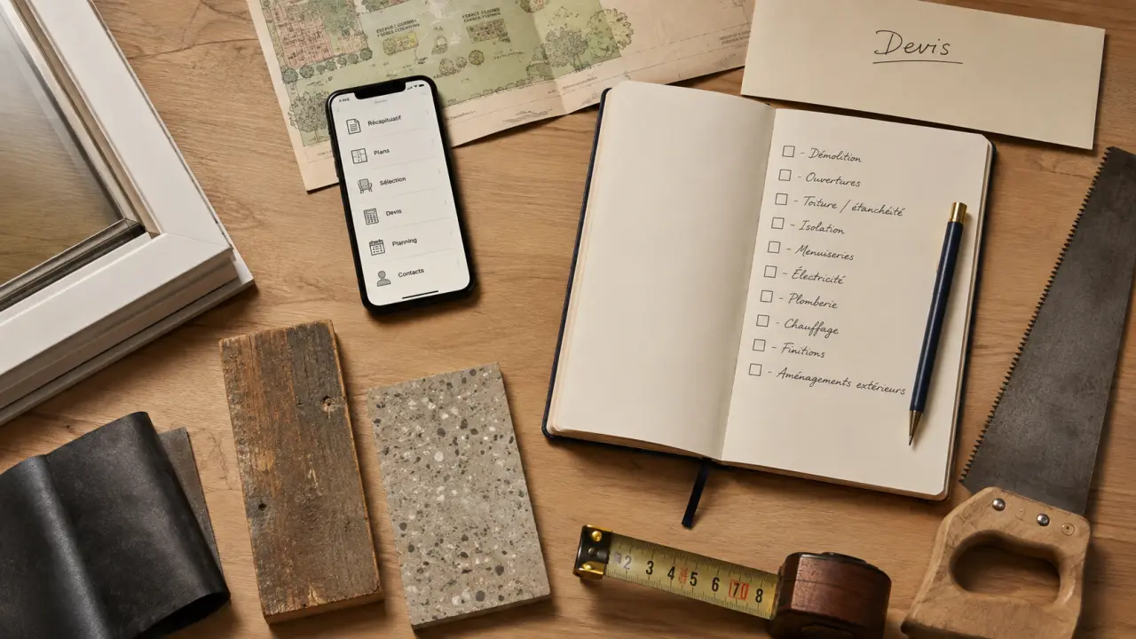 Tip top déco et maison : rubriques et conseils habitat, carnet devis et matériaux