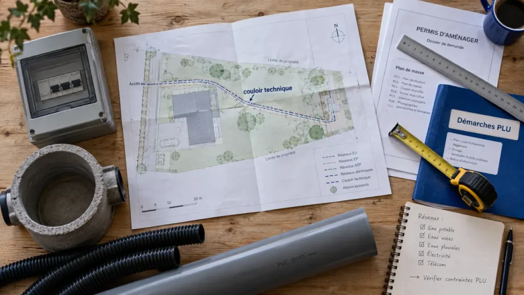 Terrain constructible, terrain viabilisé : les démarches et coûts à prévoir