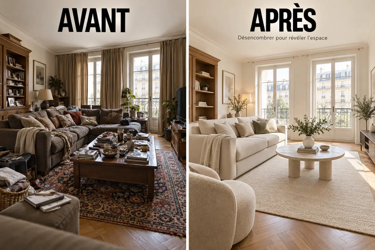 Optimiser sa décoration intérieure pour mieux vendre un appartement ou une maison grâce au désencombrement et à la mise en lumière